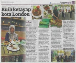 Rasa Malaysia Restaurant in Mega rona (A national Journal)